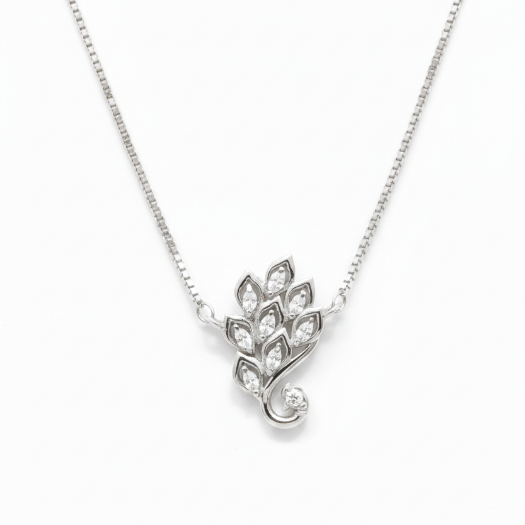 Peacock Bloom Necklace