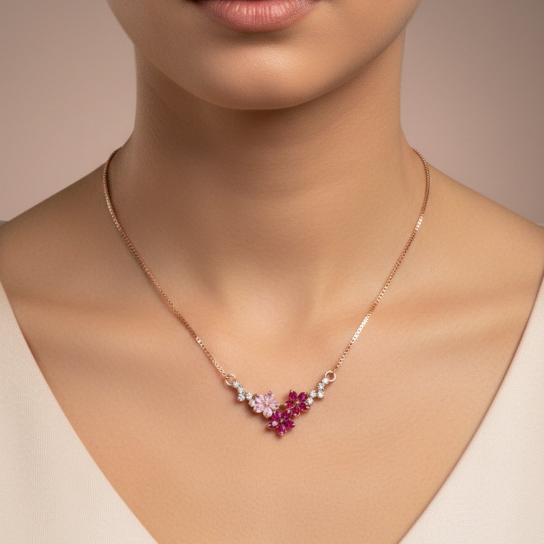Blush Bloom Necklace