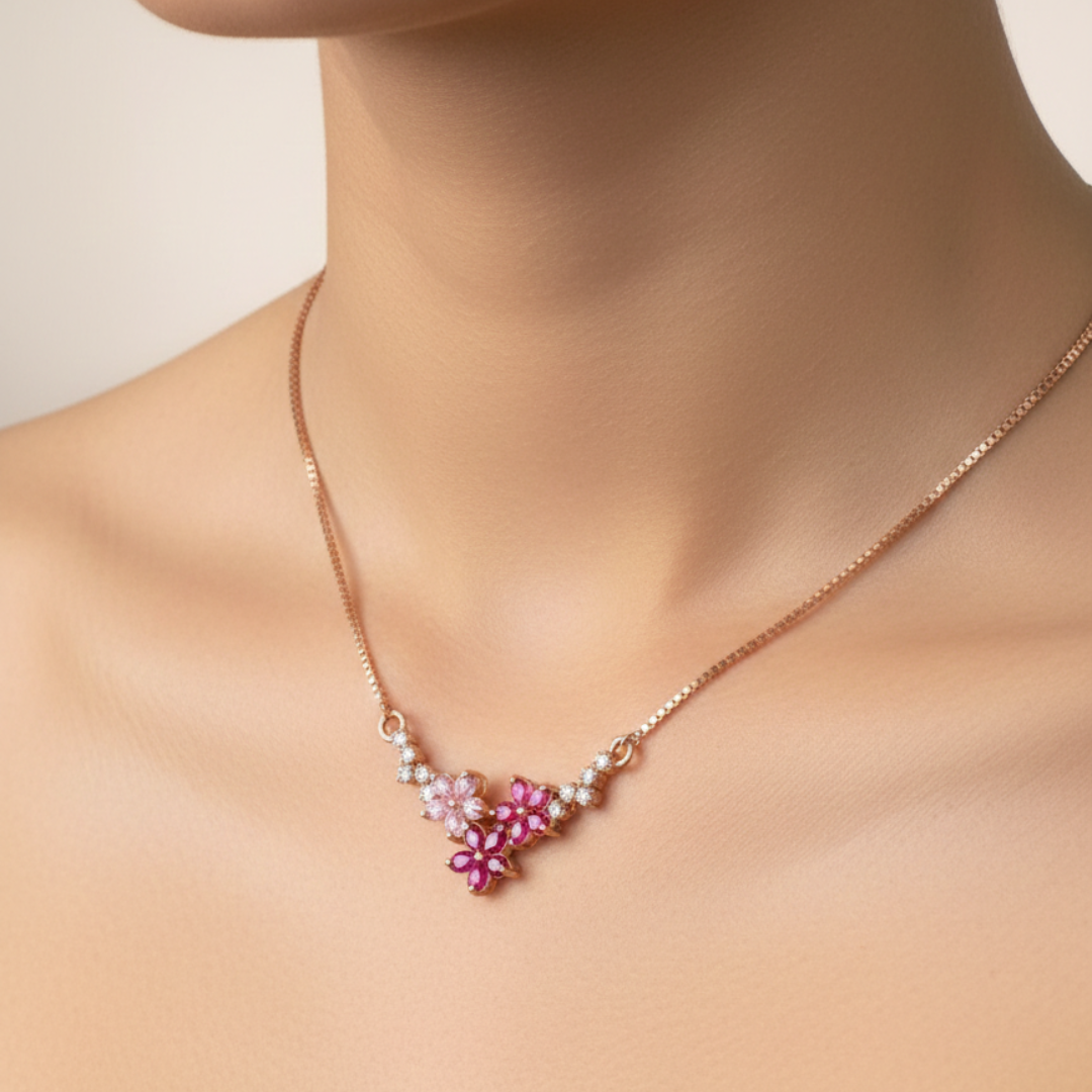 Blush Bloom Necklace