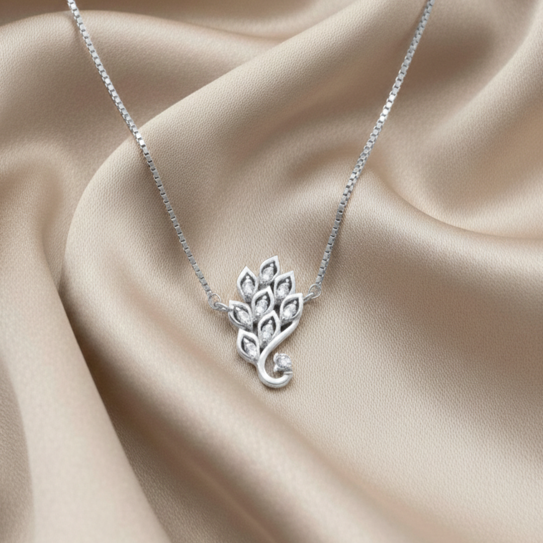 Peacock Bloom Necklace