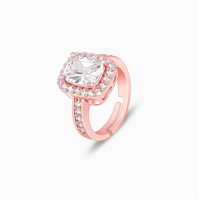 Rosé Imperia Ring (Adjustable Size)