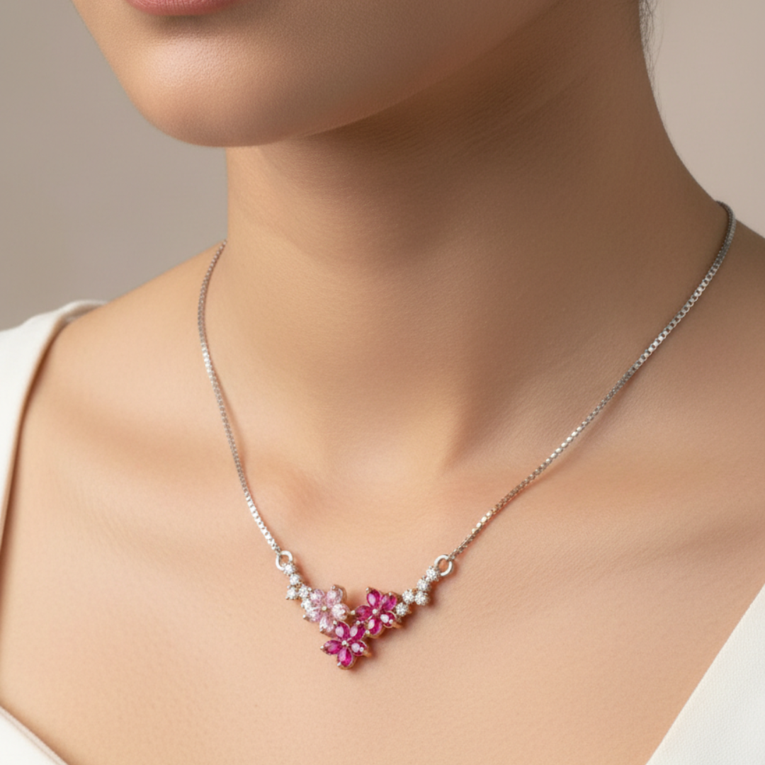 Blush Bloom Necklace
