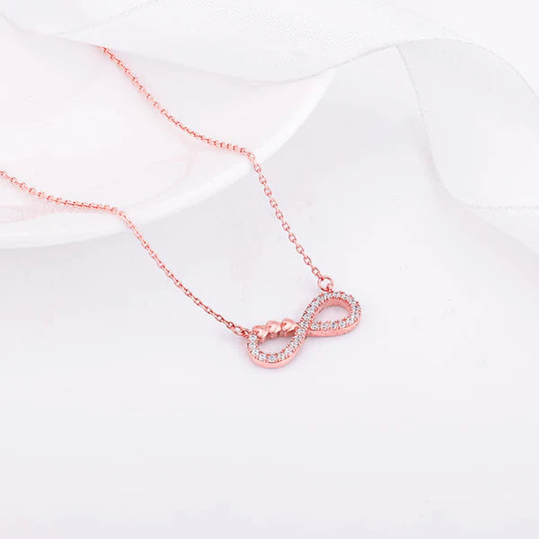 Embrace Timeless Love: Our Infinity Heart Necklace Collection