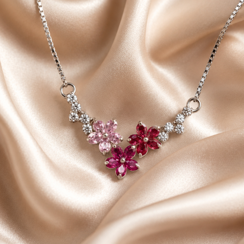 Blush Bloom Necklace
